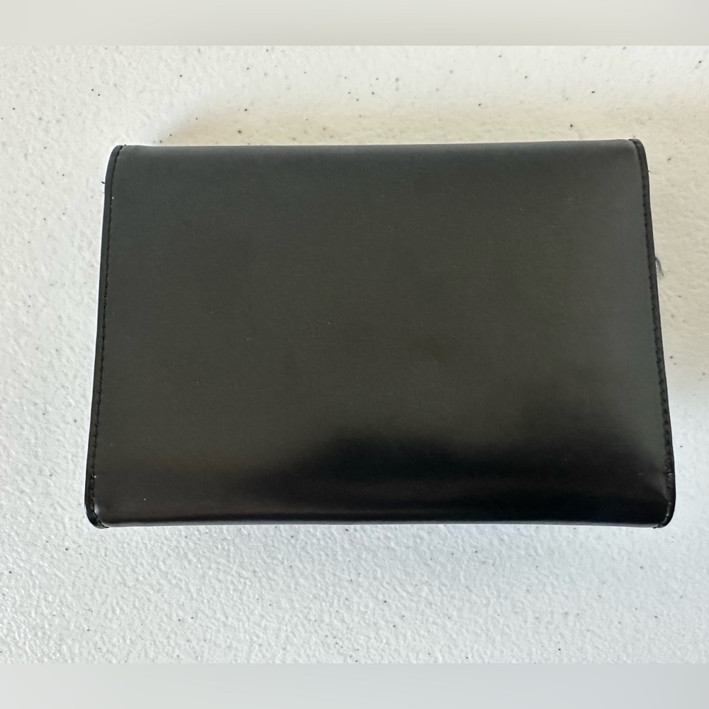 Salvatore Ferragamo black / silver flip wallet - Picture 5 of 5